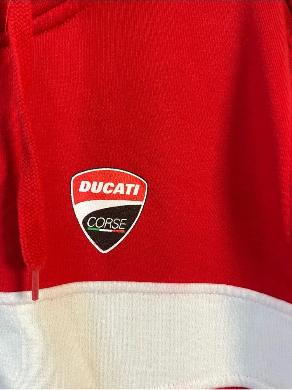 Ducati Corse Sweatshirt Jacket Pullover Hoodie Jack Miller D43 Moto GP Team M